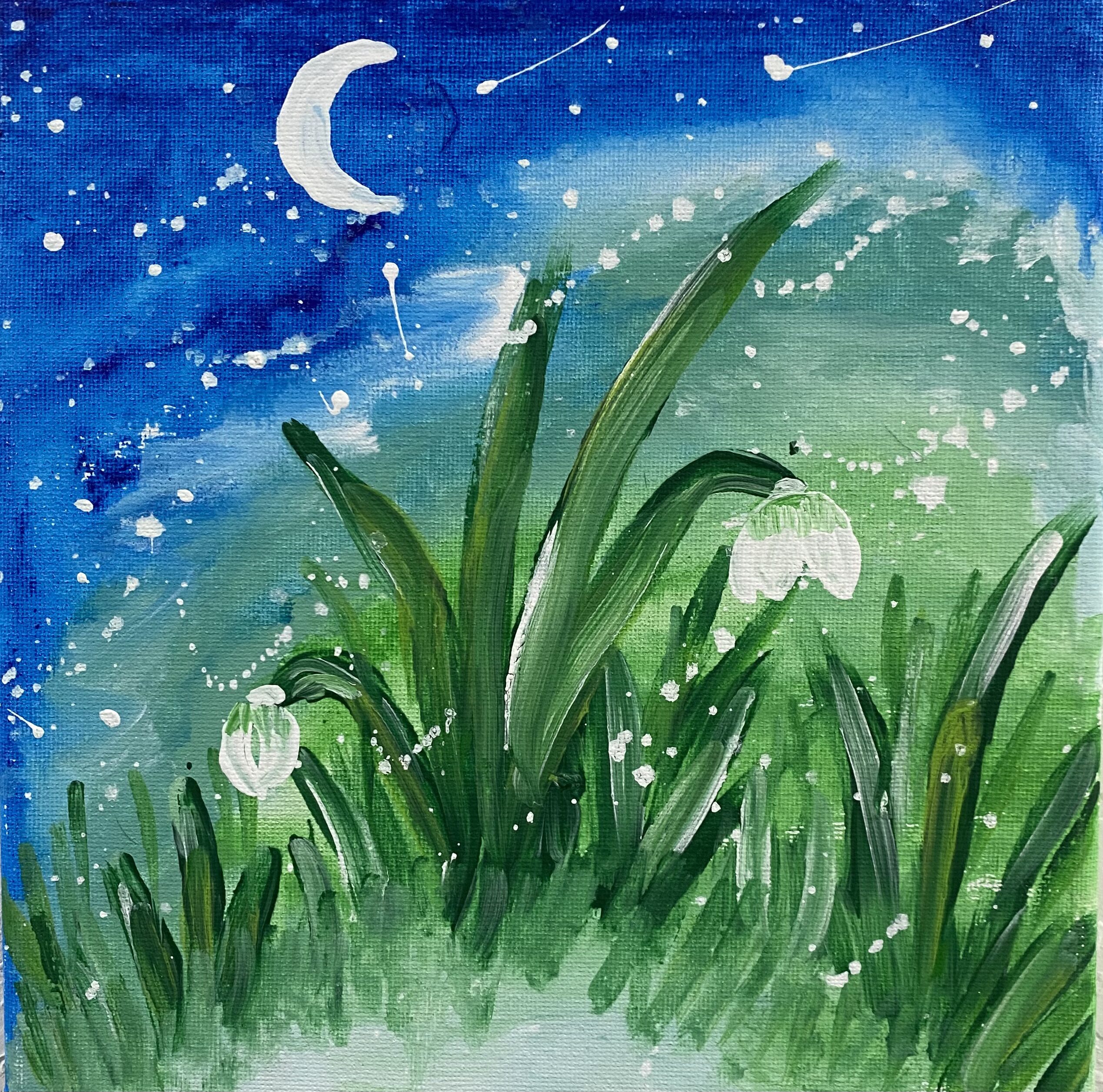 Moonlit Flowers