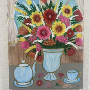 Petals and porcelain