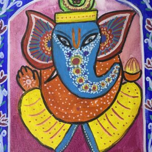 Ganesha's vibrant majesty