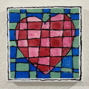 Heart to heart mosaic