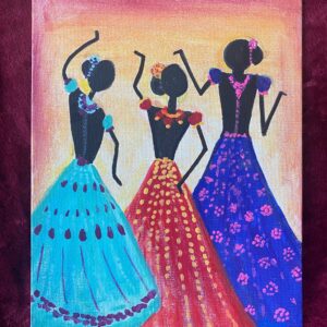 Dancing with delight