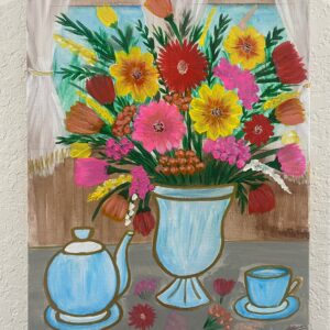 Petals and porcelain