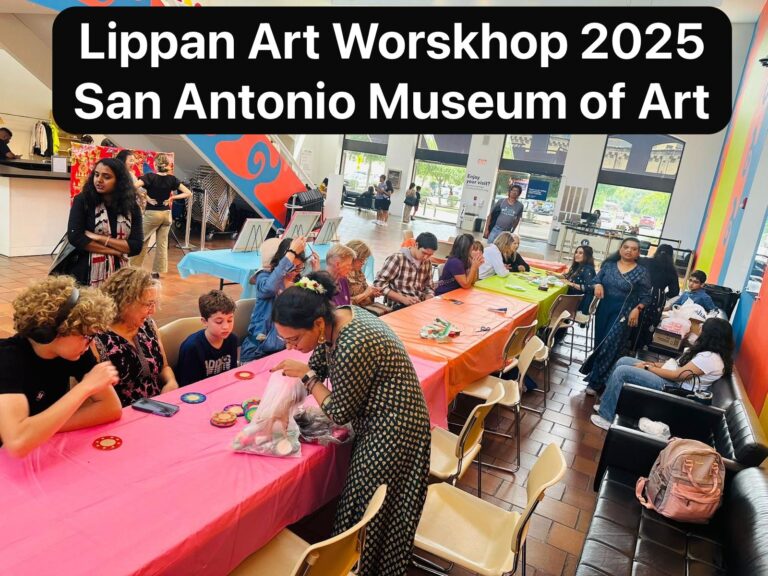 Lippan art workshop 2 giving back